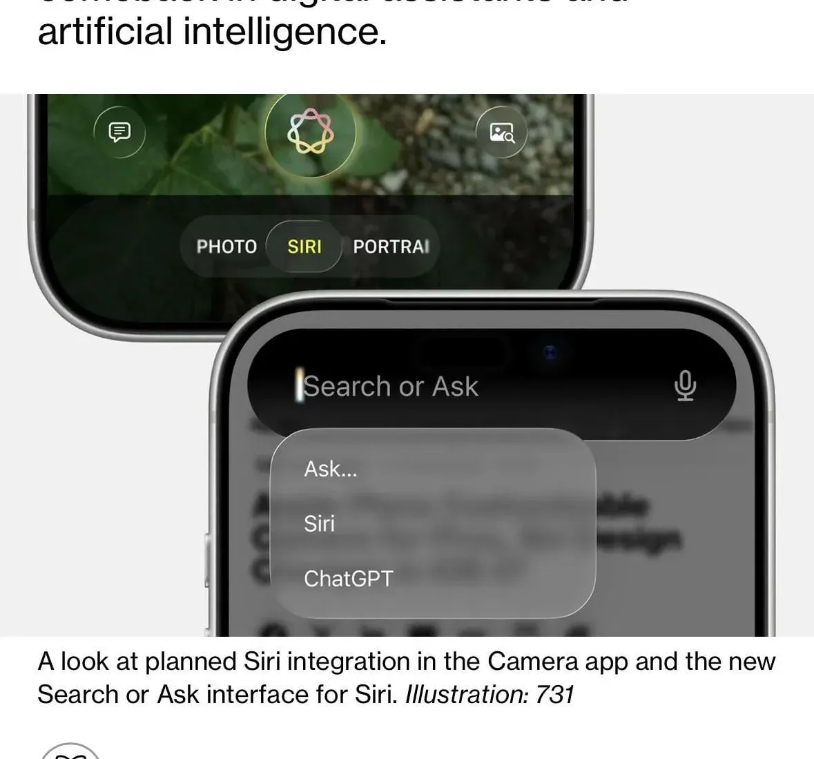 Siri lives in Dynamic Island