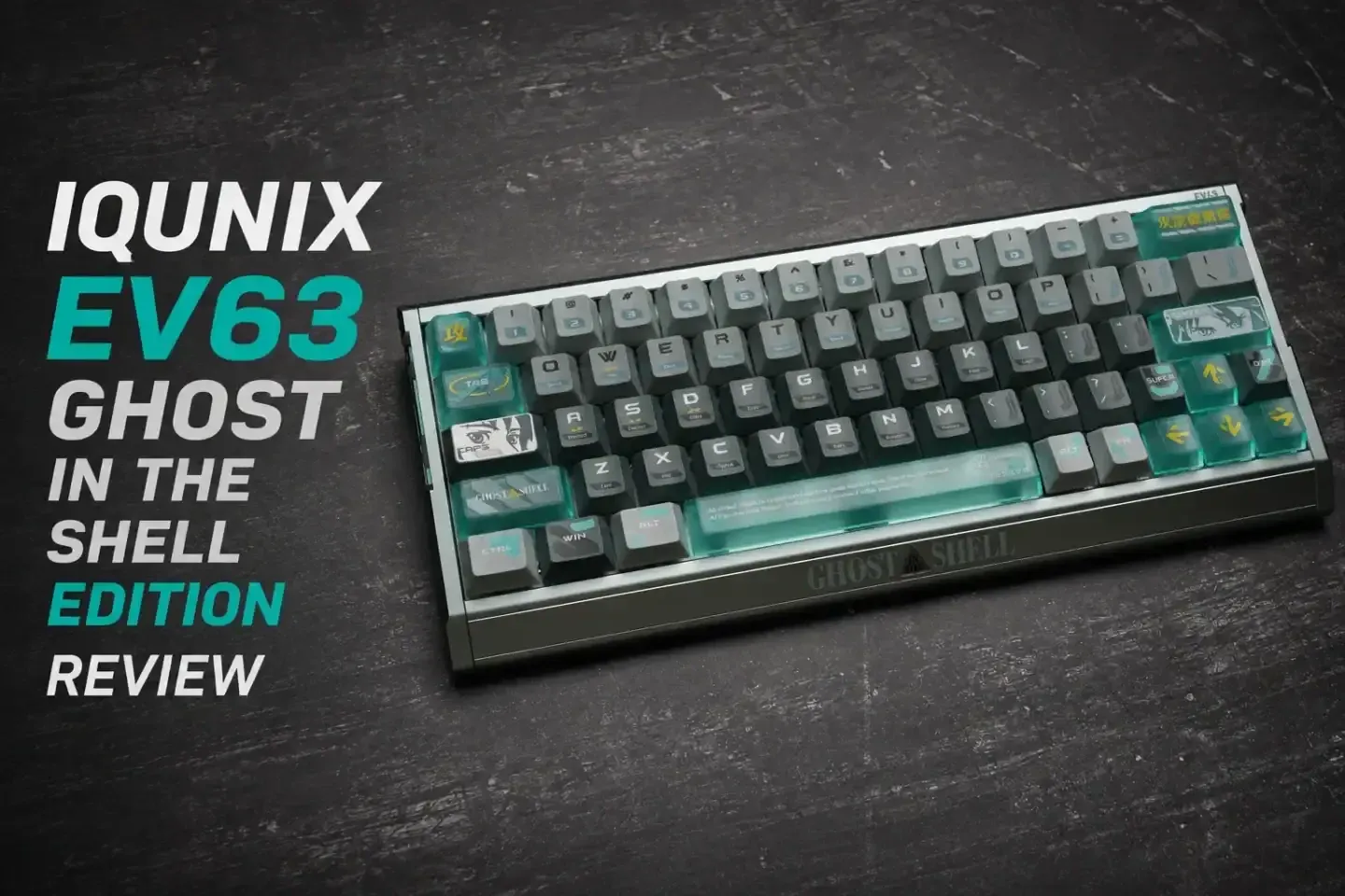 IQUNIX Ghost in the Shell Edition Keyboards: What You Need to Know
