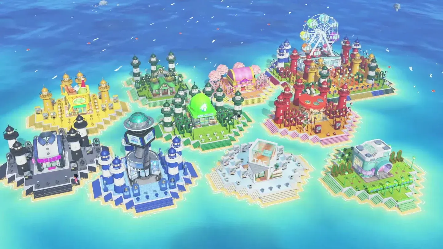 Custom island pathway designs
