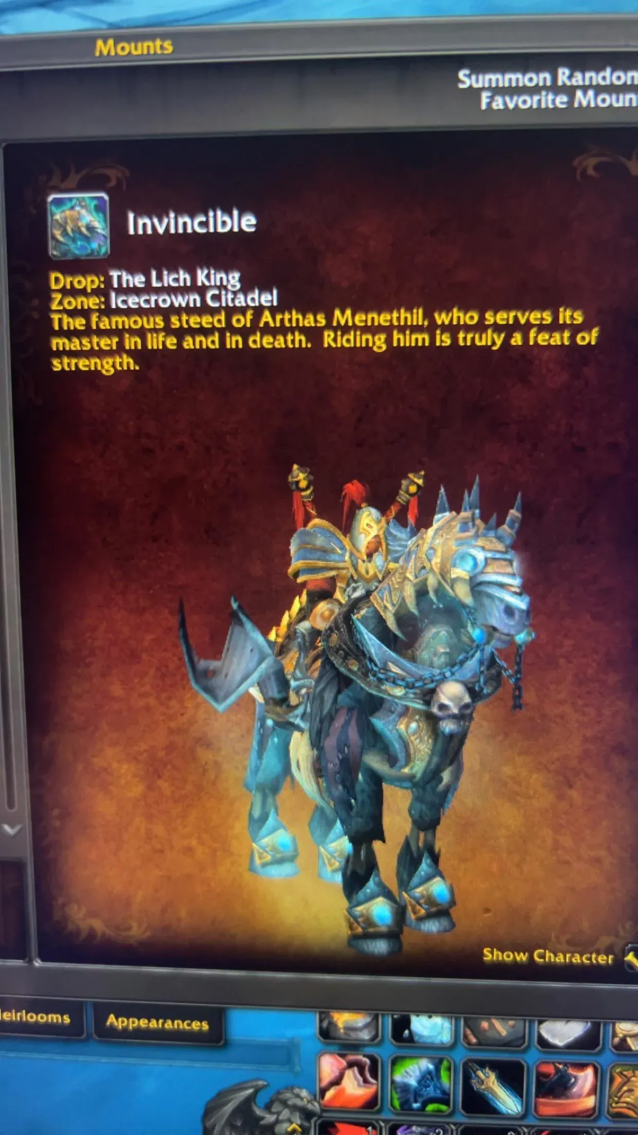 Invincible over Icecrown Citadel