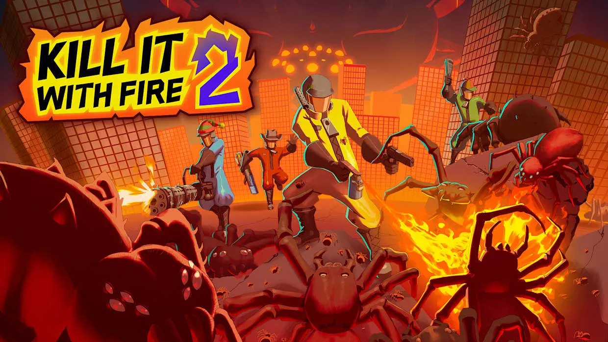 Kill It With Fire 2 Brings Spider Chaos to Nintendo Switch on May 7th