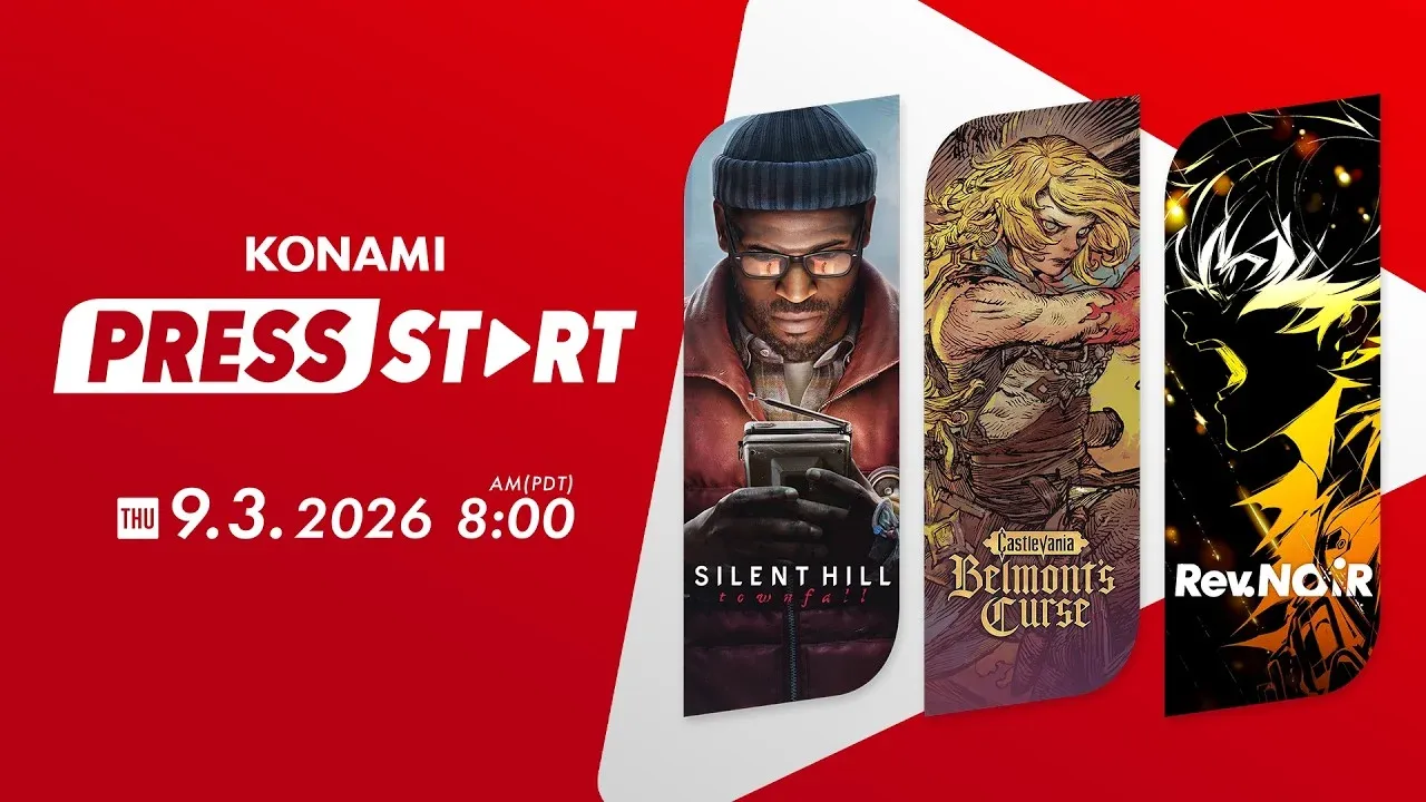 Konami Press Start Showcase 2026: Silent Hill, Castlevania and More