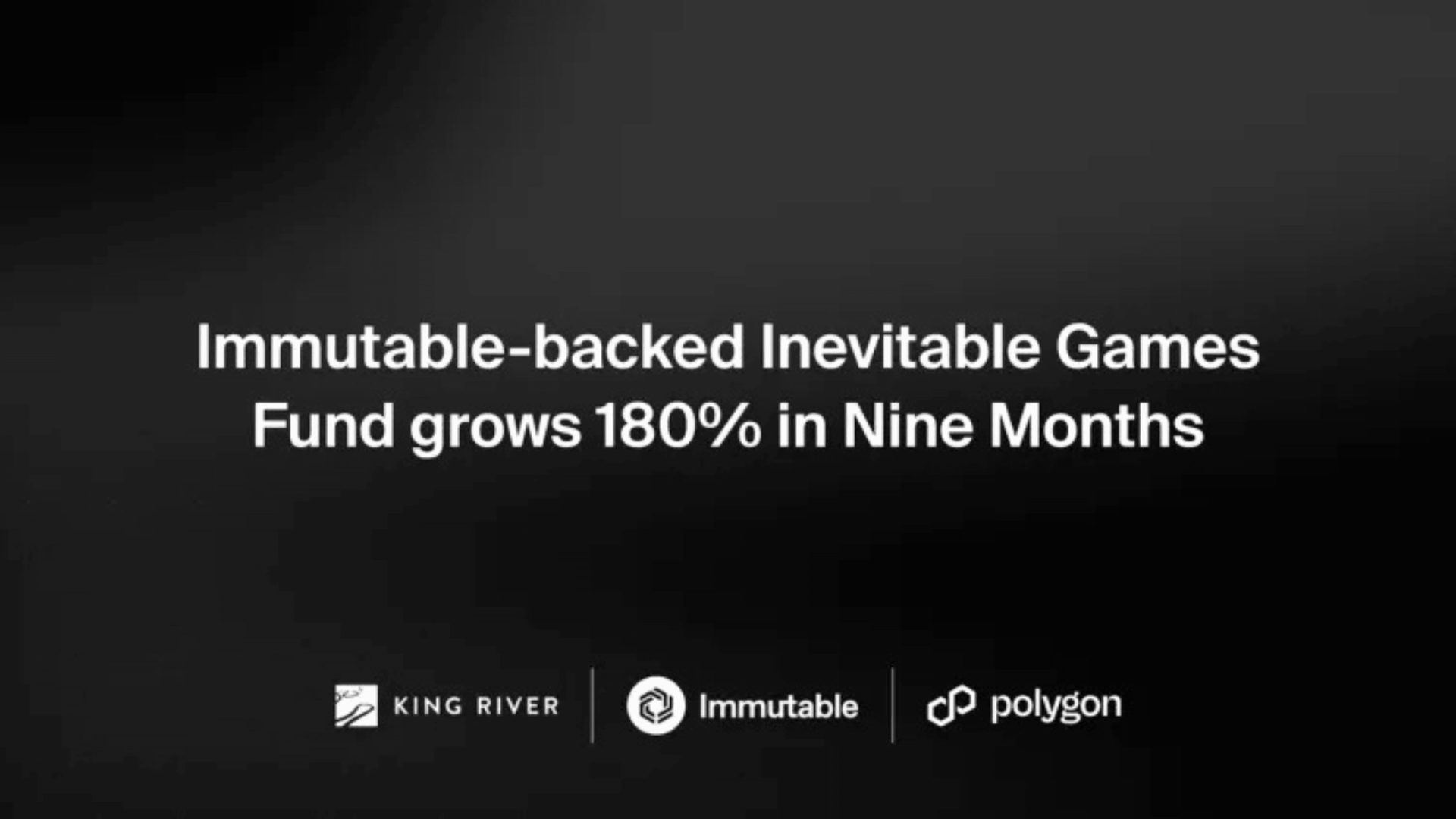 Inevitable Games Fund Grows by 180% | GAMES.GG