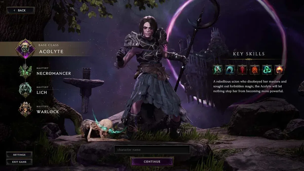Core Warlock auras active