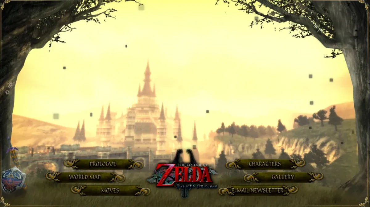 Hyrule Field's open terrain