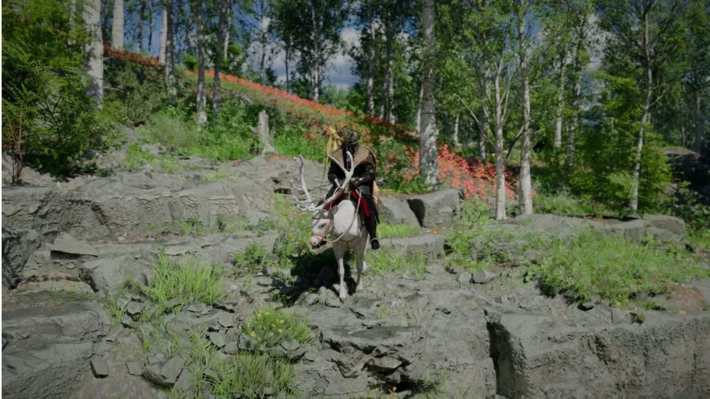 Snowwhite Deer in Silver Wolf Mountain