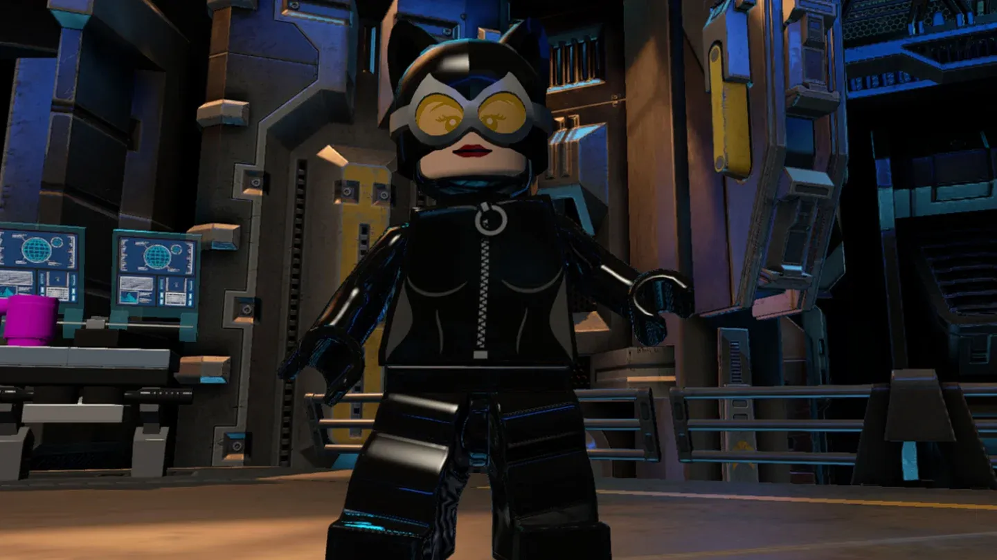 Catwoman rencontre Batman en version LEGO