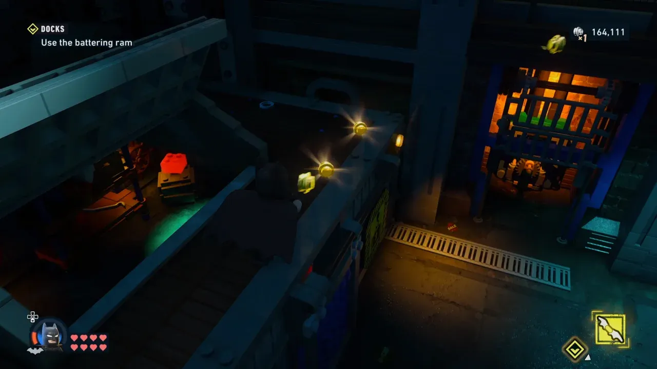 Nautical brick in Docks mission