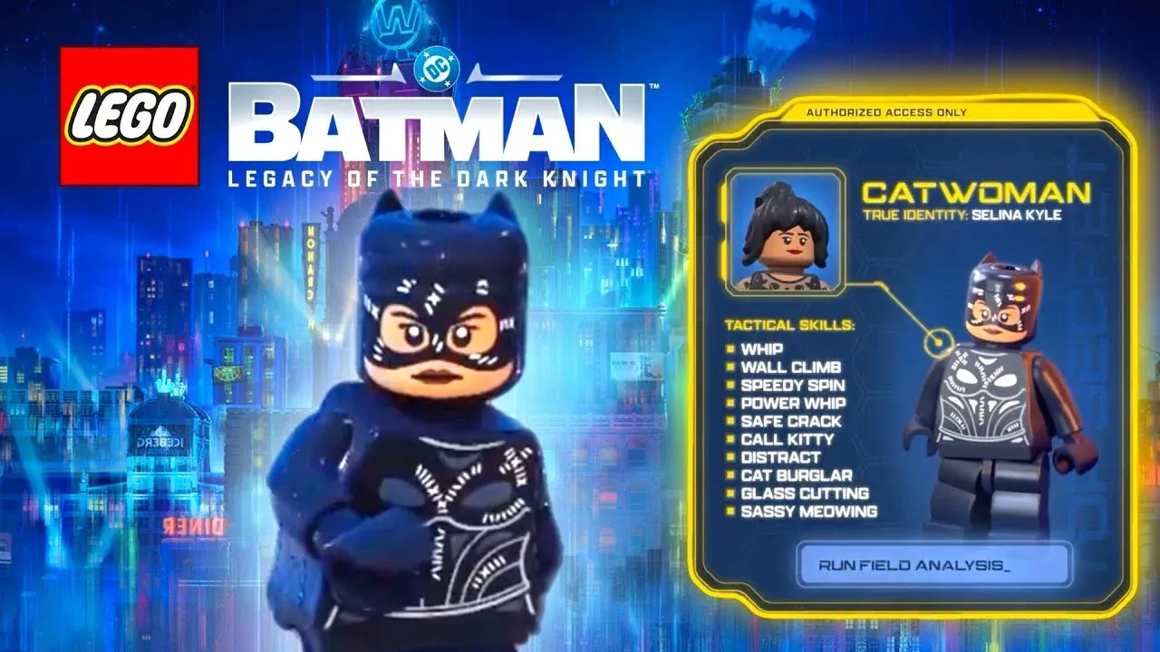 Catwoman's Distract ability in use