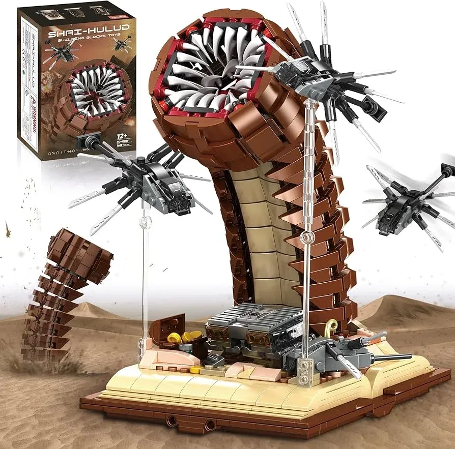 Lego's Next Dune Set Is Reportedly a Giant 1,837-Piece Sandworm