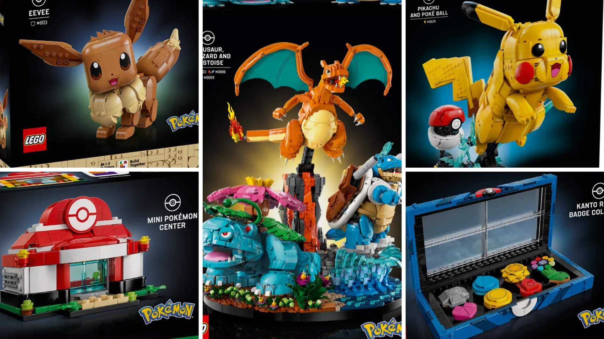 LEGO and Pokémon Team Up for a Collectible Poké Ball Set
