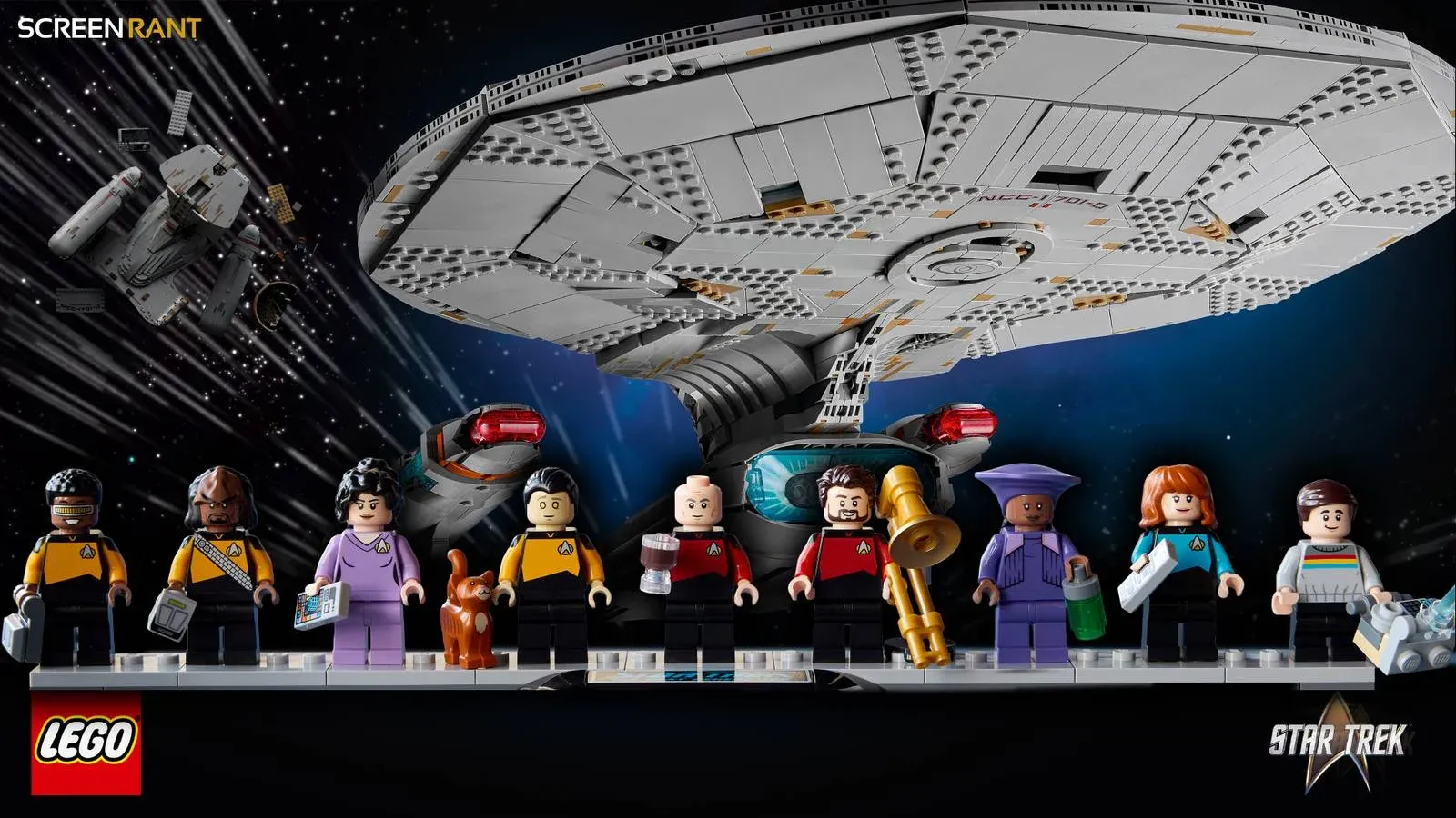 Leaked Lego Star Trek Bridge Set Has 1,701 Pieces and Tribbles