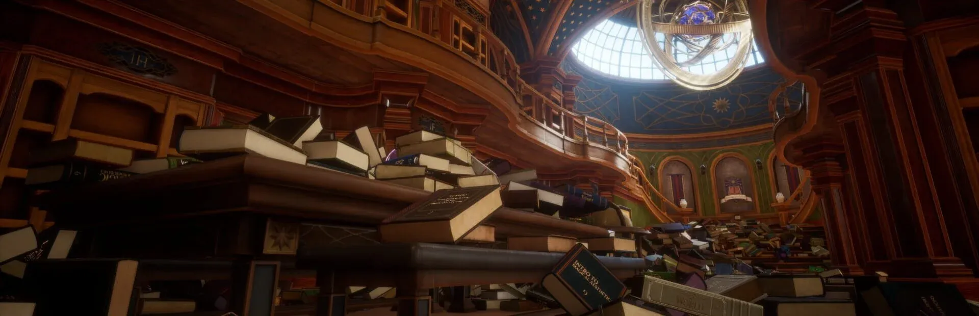 Librarian: Tidy Up the Arcane Library! Banner