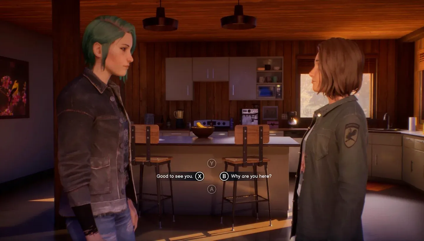 Safi and Chloe in the lighthouse