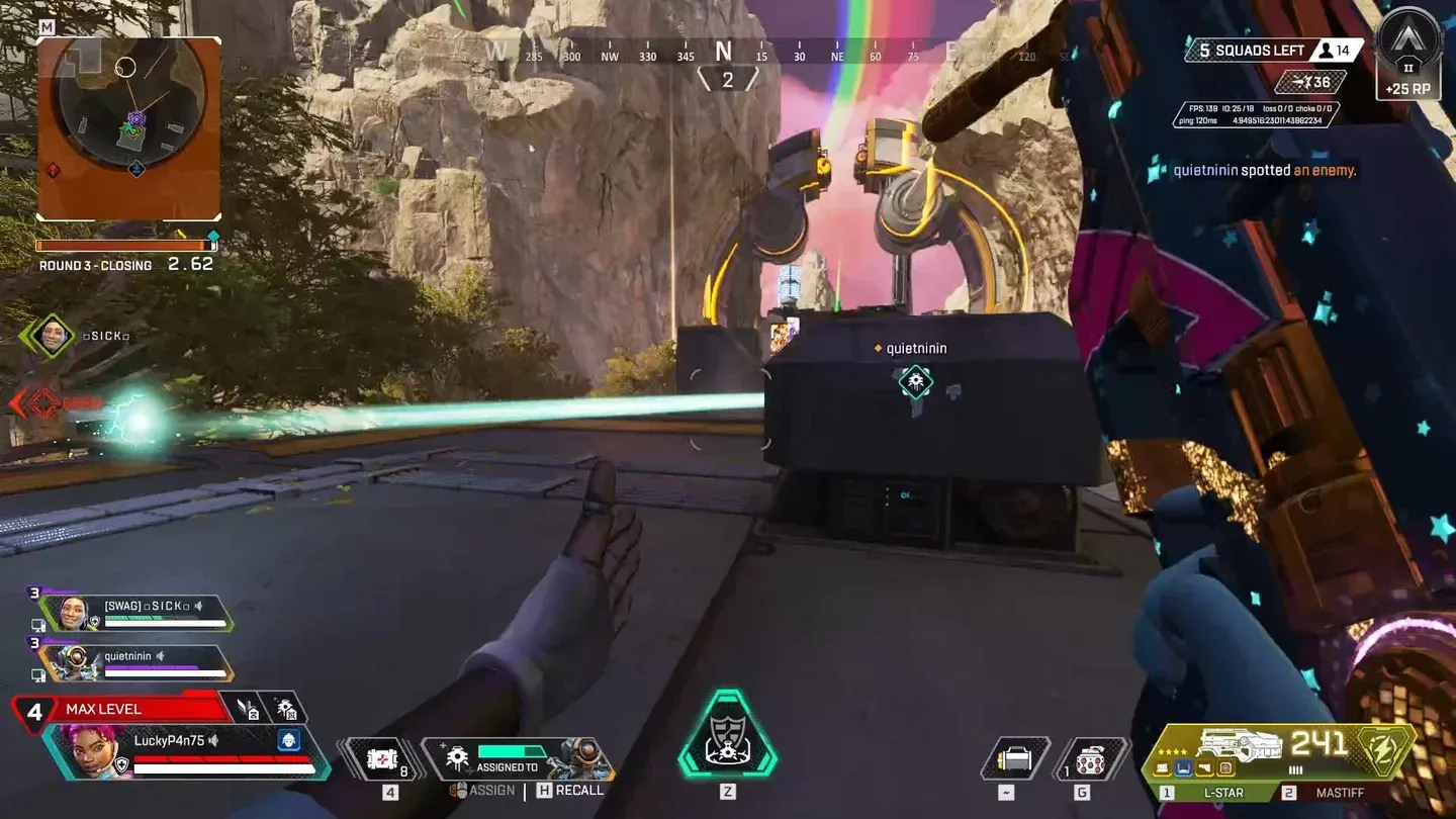Lifeline sustain in action