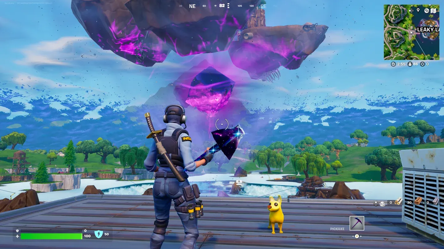 Cube Sprite ability in action