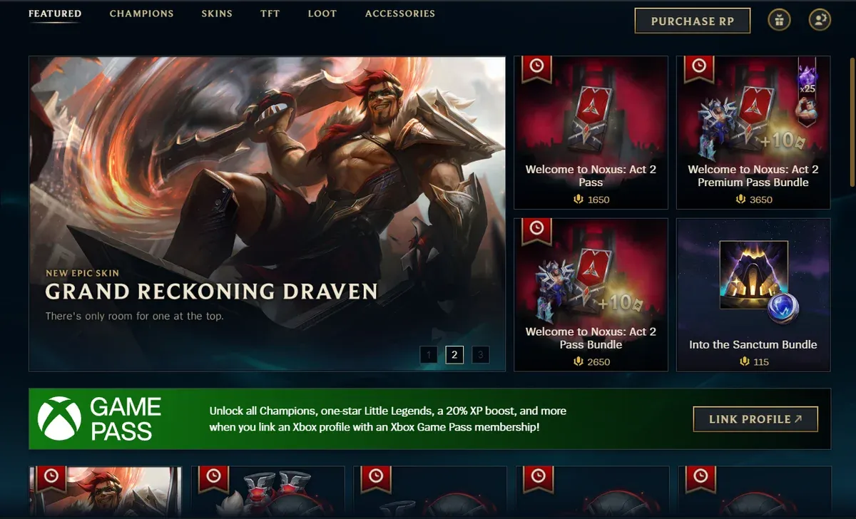 League of Legends Skins: Sale Rotation, Your Shop, and Tiers