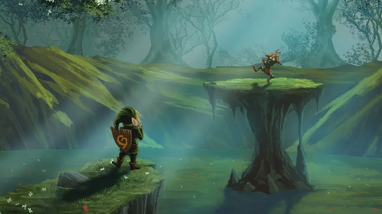 Lost Woods in Ocarina of Time: Der Weg durch die Musik