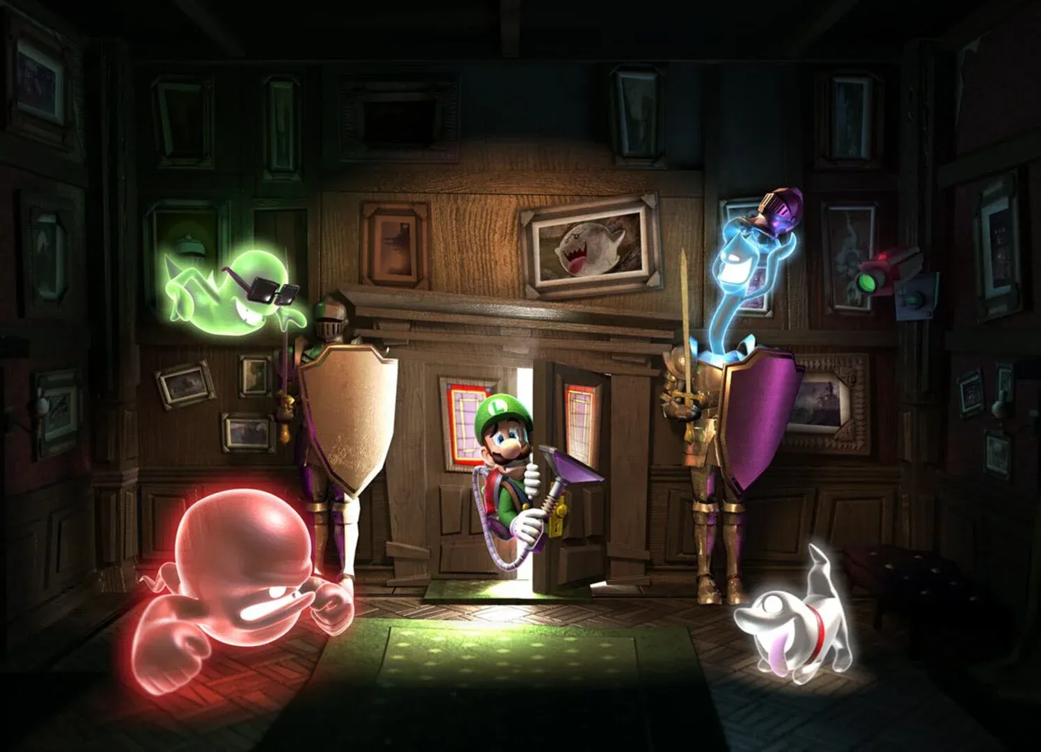 Luigi's Mansion: Dark Moon Banner
