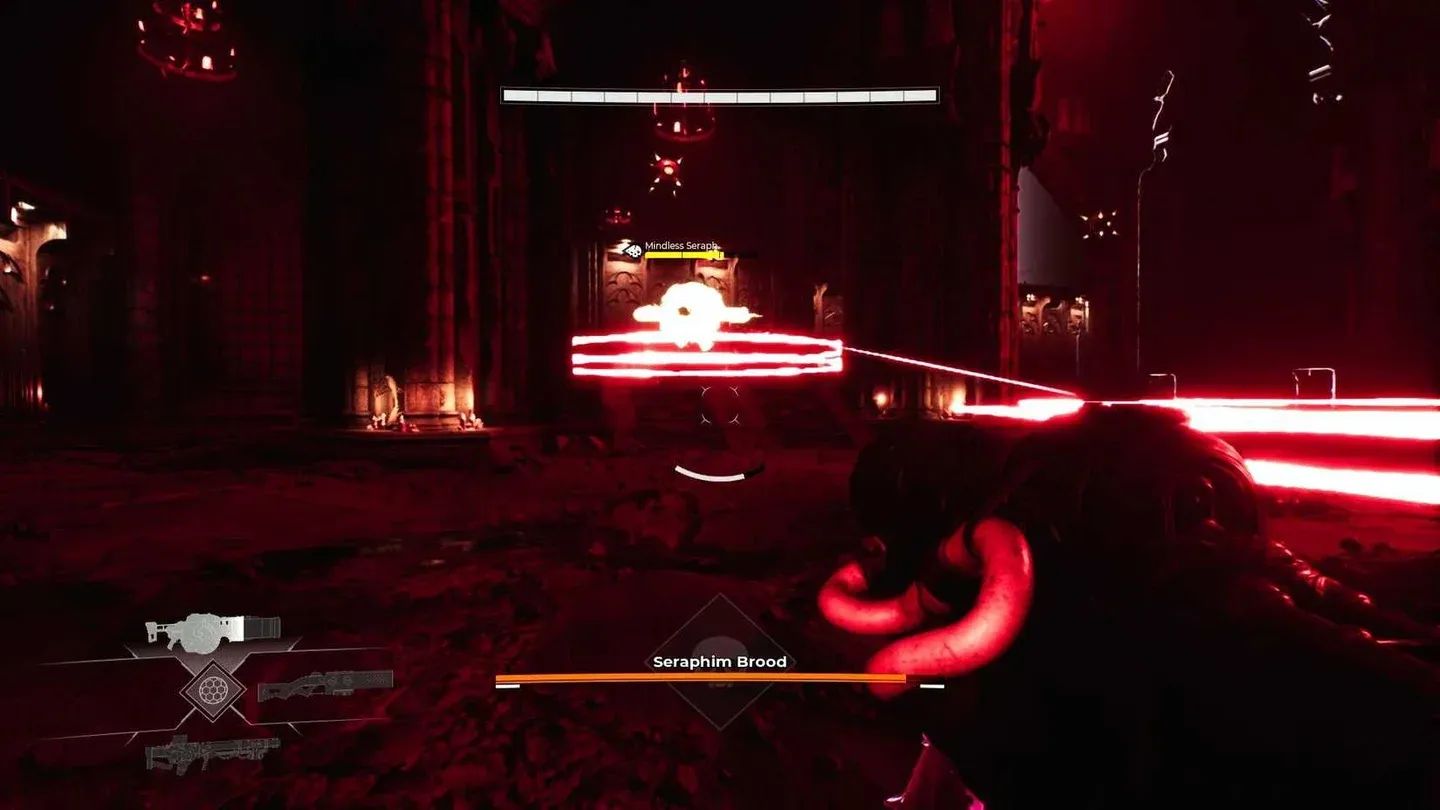 Bullet hell waves in Sector 3