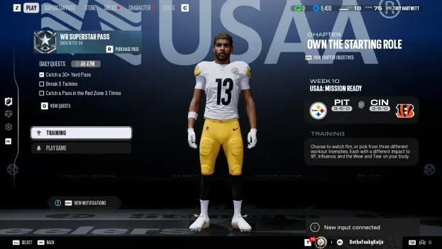 Guida alla build Speed per Wide Receiver in Madden NFL 27