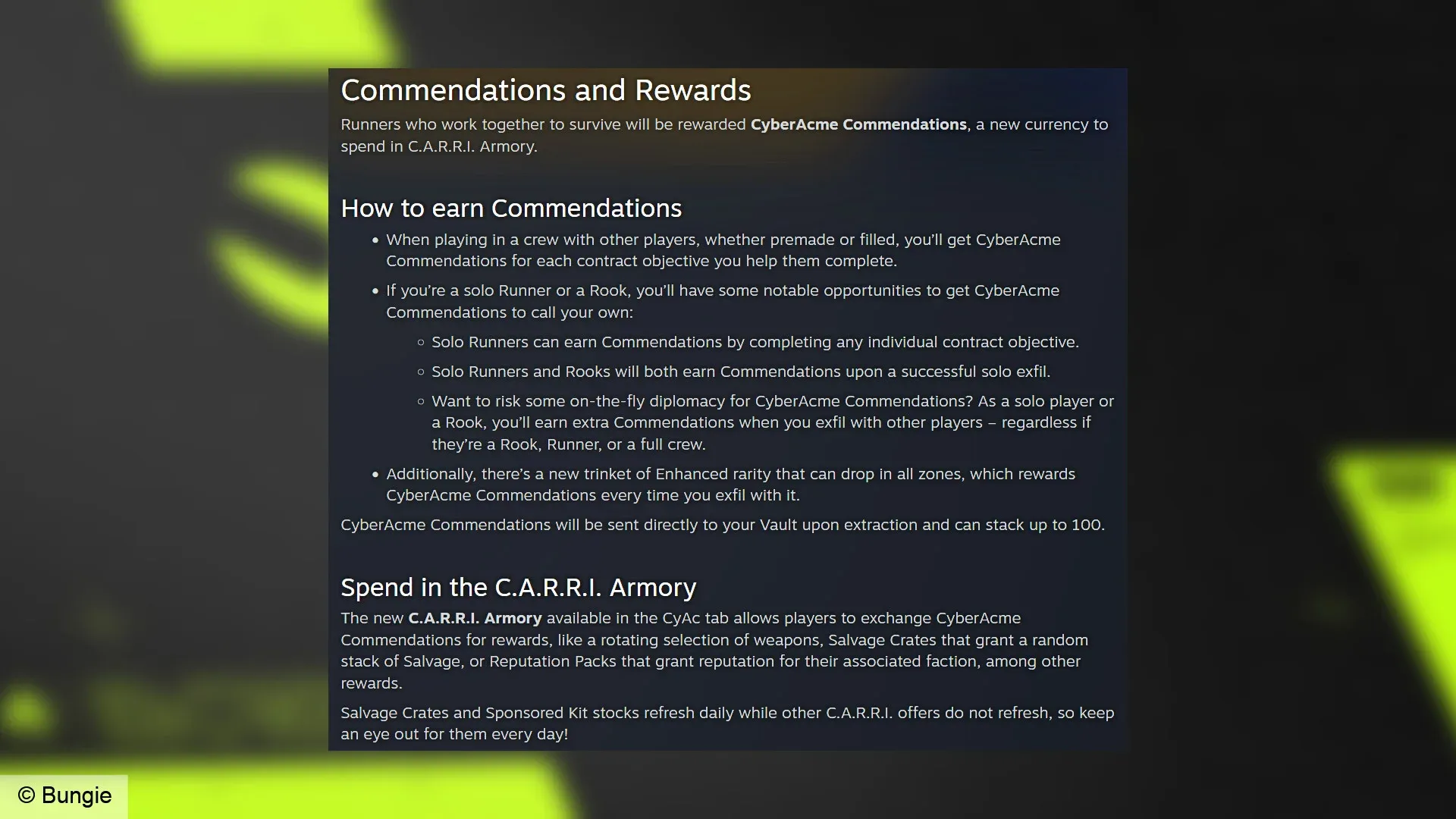 Marathon Players Are Actually Being Nice Thanks to C.A.R.R.I