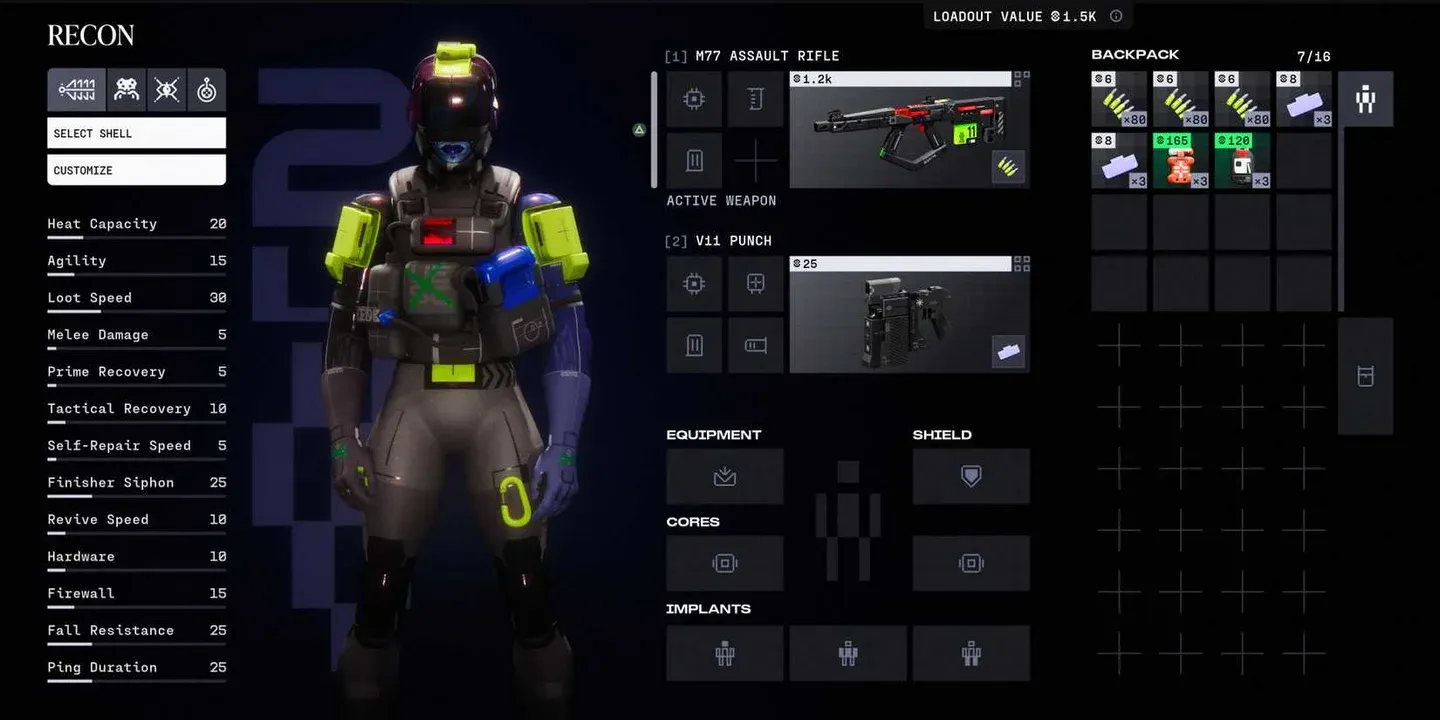 Marathon cosmetic customization