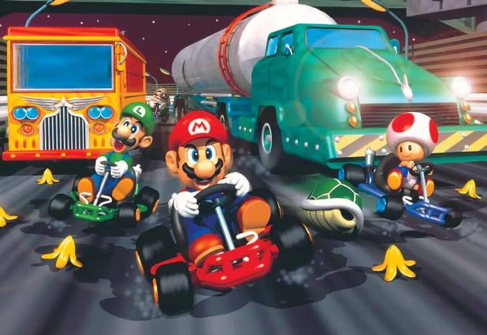 Mario Kart 64 Banner