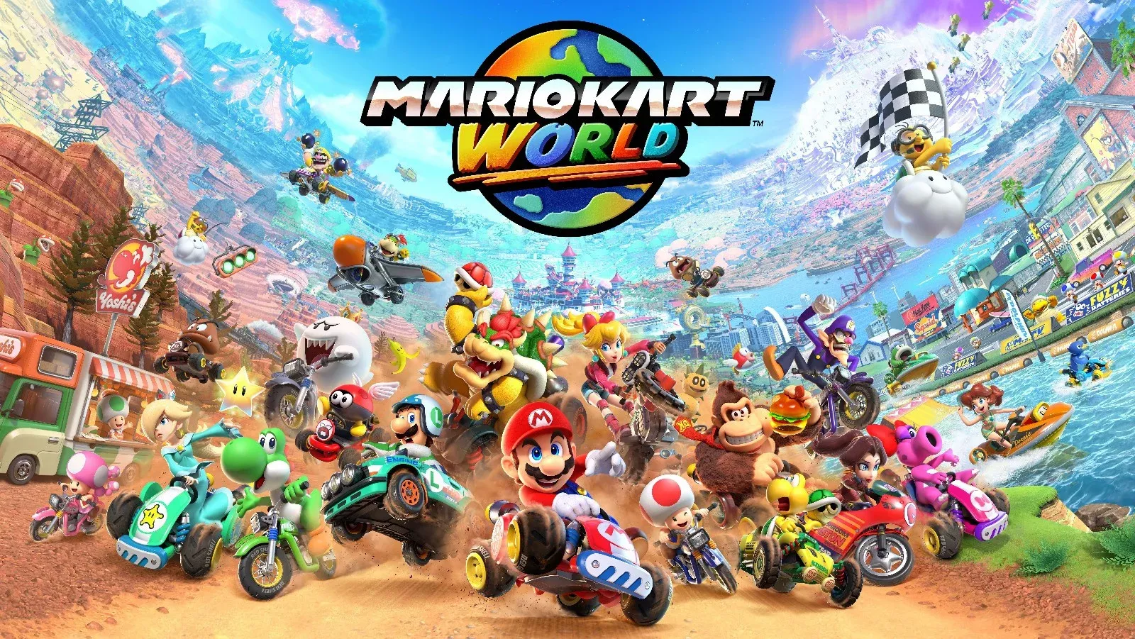 Mario Kart World Dominates Switch 2 Sales as Mario Rules Nintendo