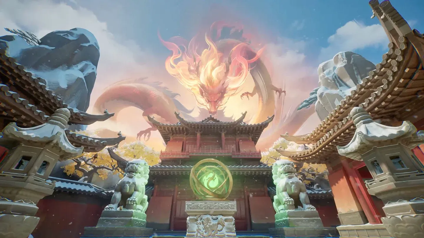 Shou-Lao looms over the arena