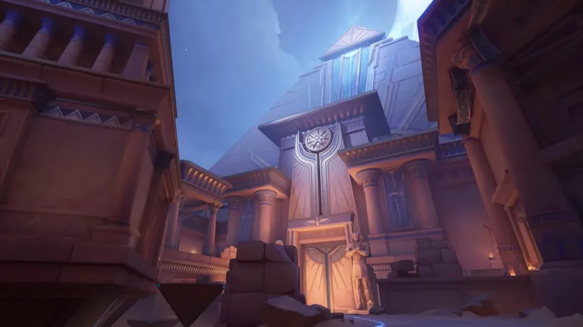 Pyramid entrance chokepoint