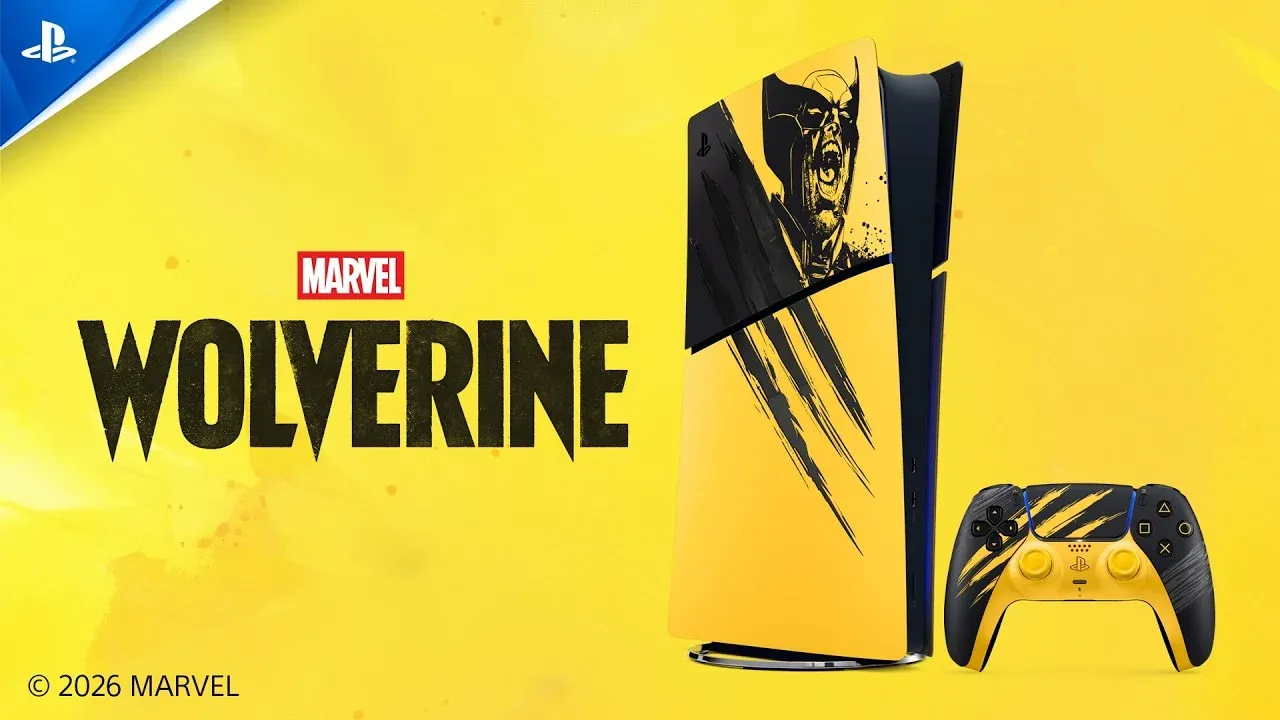 Marvel's Wolverine Limited Edition PS5 Console and Controller Revealed