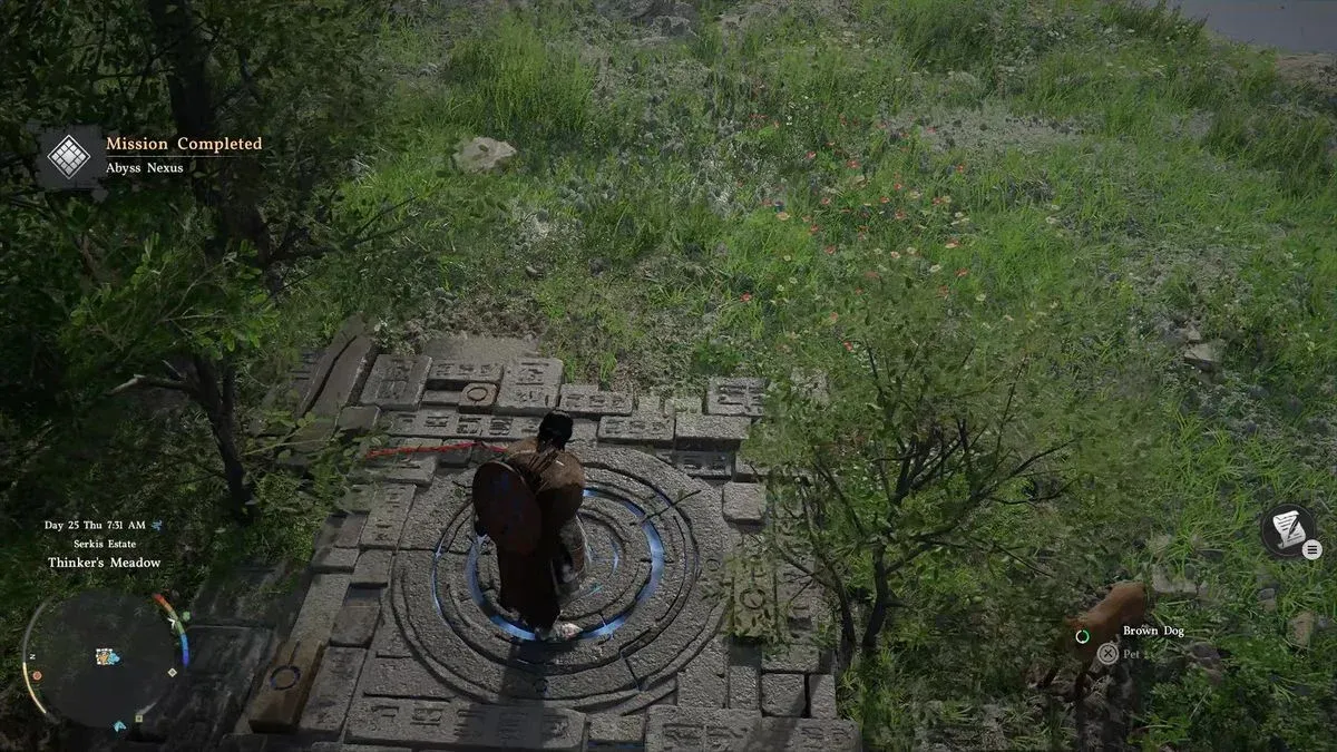 Activating an Abyss Nexus point