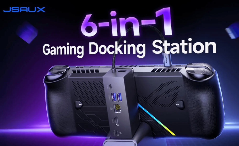 JSAUX 6-in-1 Gaming Dock for Switch 2026年レビュー | GAMES.GG