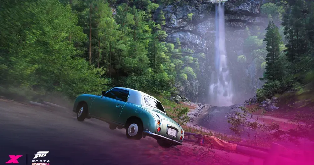 ☆ NISSAN FIGARO Terre Light　　　　　　【入手困難品】 medium_forza_horizon_6_nissan_