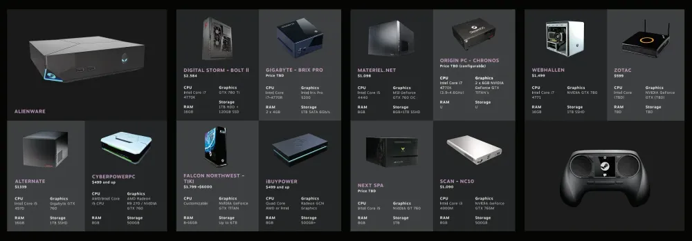 その他 Steam machine512 Valve Steam Machine 512GB and 2TB versions possibly confirmed