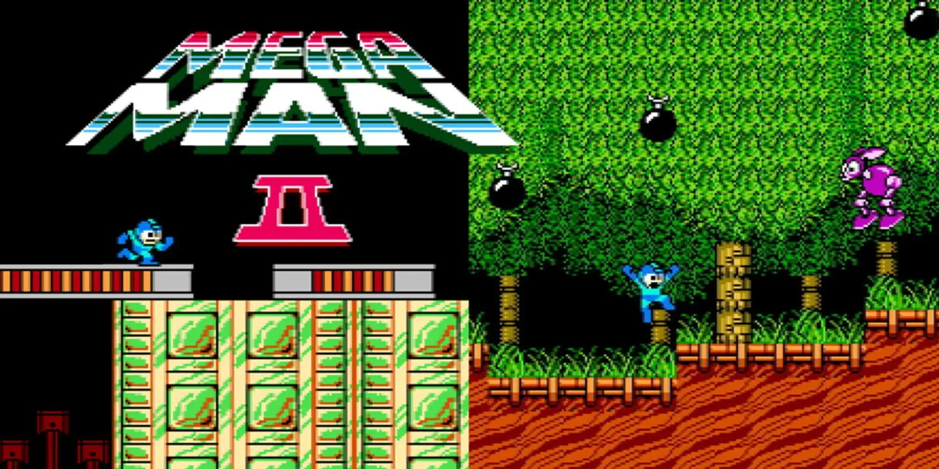 Mega Man 2 Banner