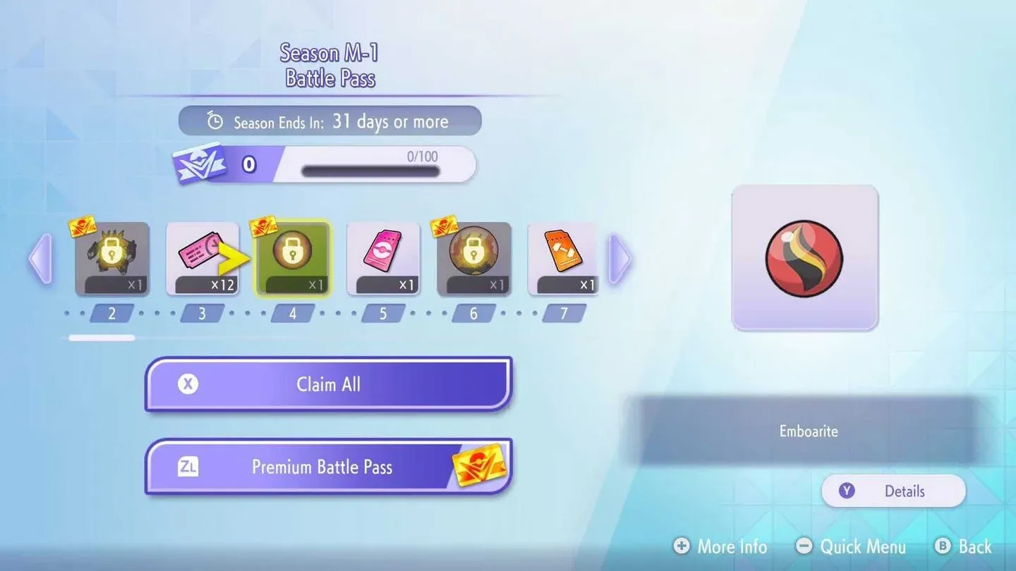 Mega Stones available for 2,000 VP