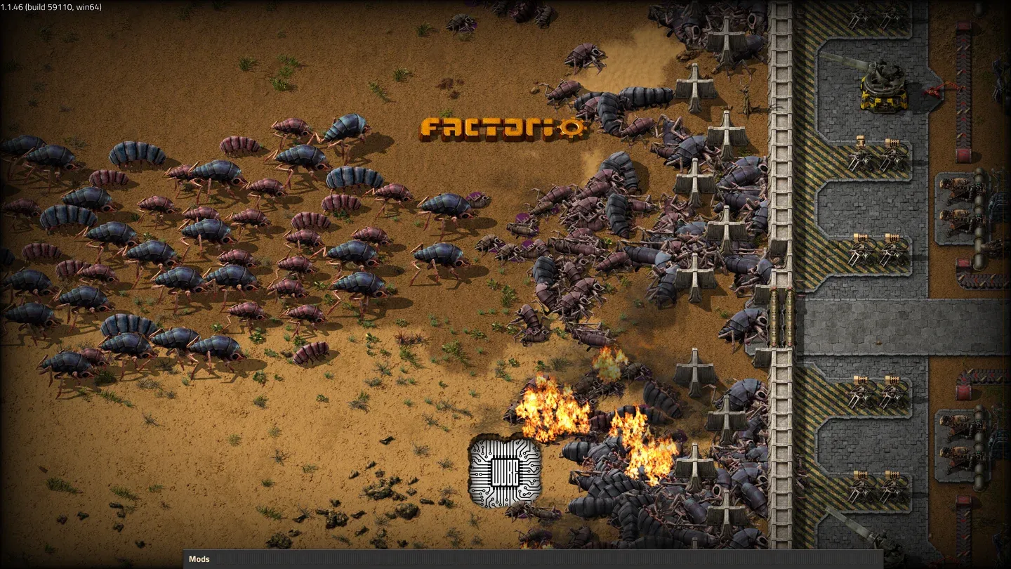 Factorio's modding support