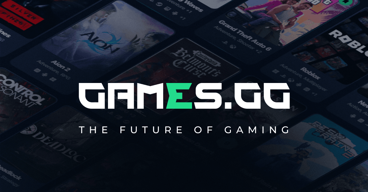 The picture games.gg shows when its homepage is shared