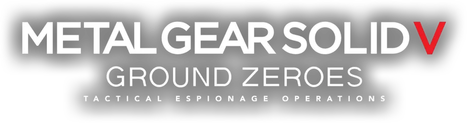 METAL GEAR SOLID V: GROUND ZEROES Logo