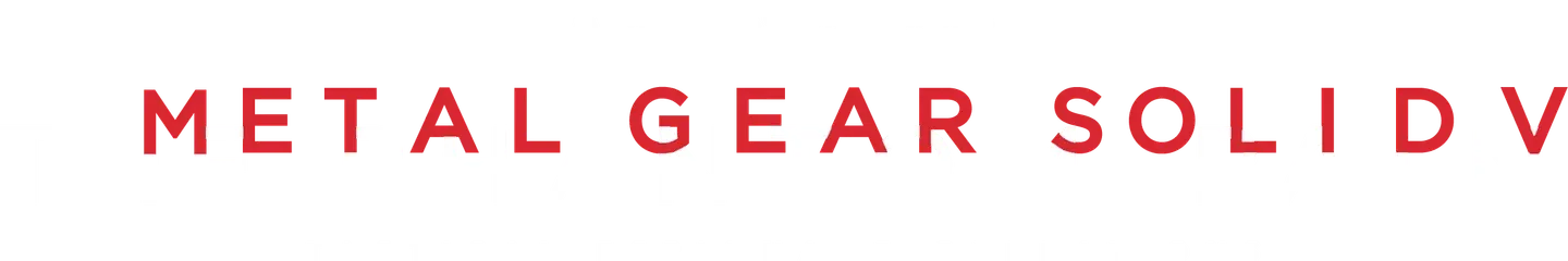 METAL GEAR SOLID V: THE PHANTOM PAIN Logo