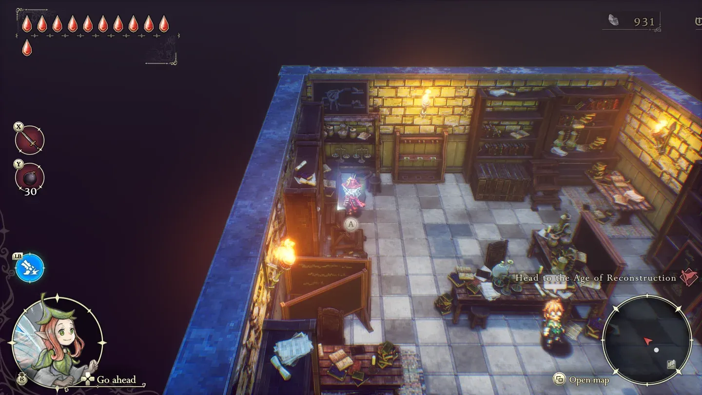 Orphanage bookshelf review spot