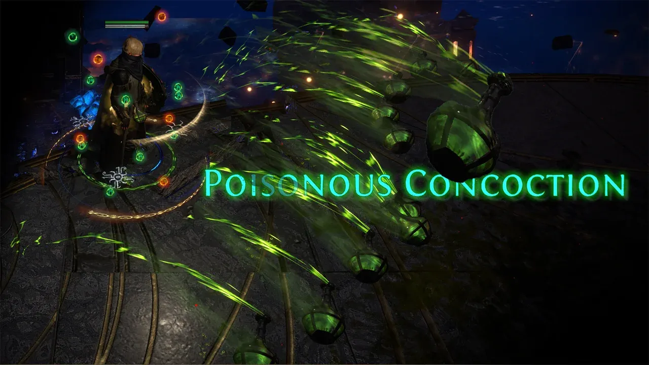 Poisonous Concoction flask scaling