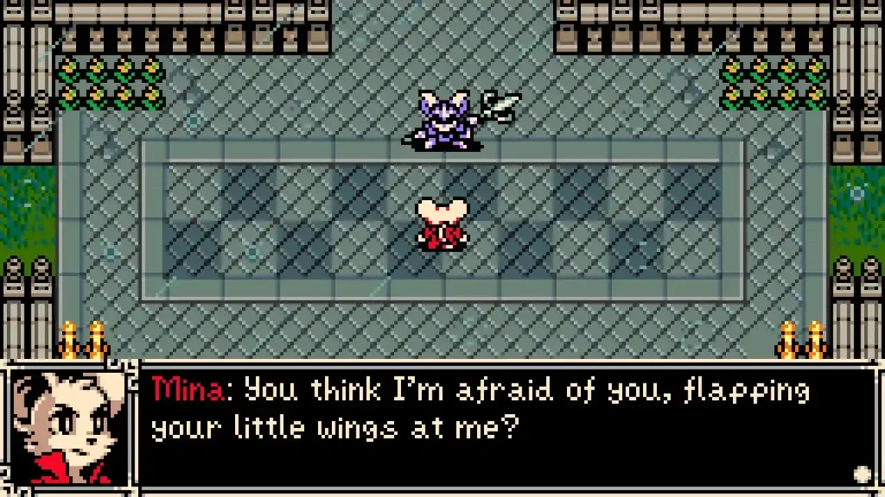 Surface behind the boss to punish