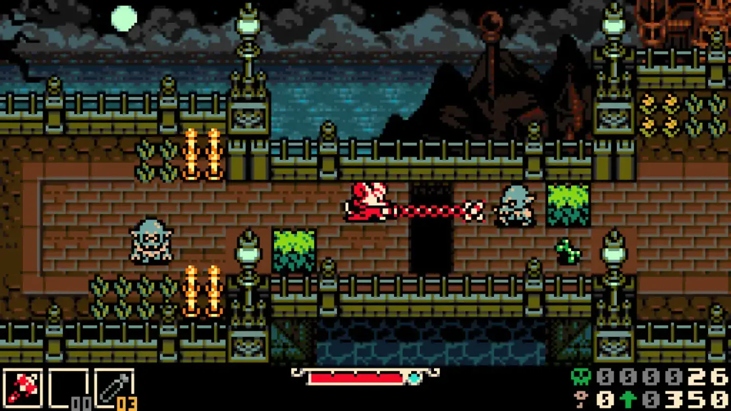 Dungeon exploration in action