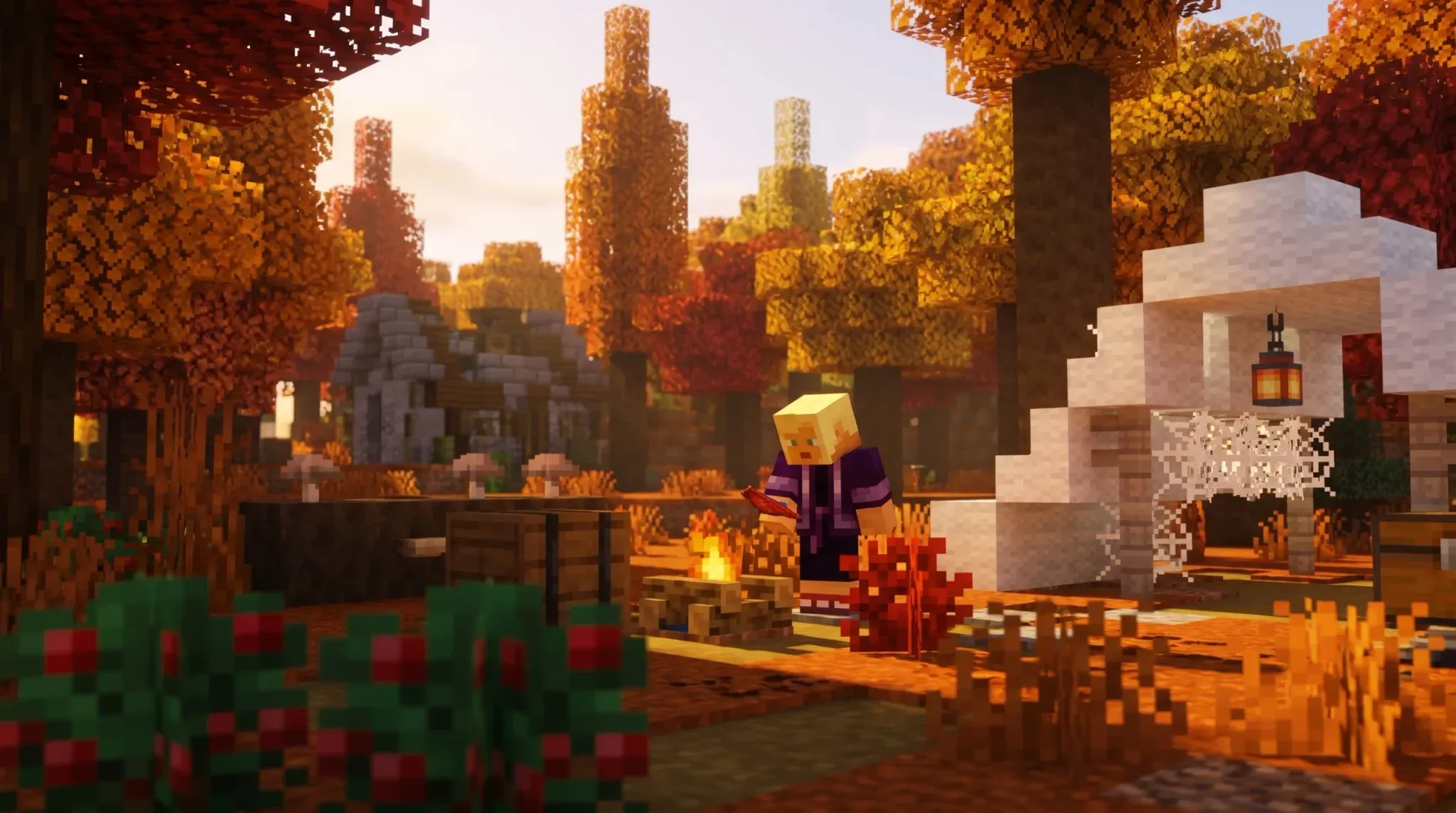 Minecraft Guide: How to Get Shelf Mushroom