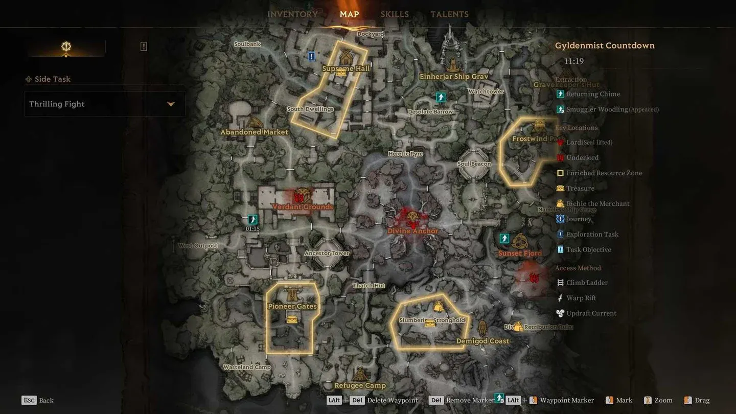 Hallowgrove key loot locations