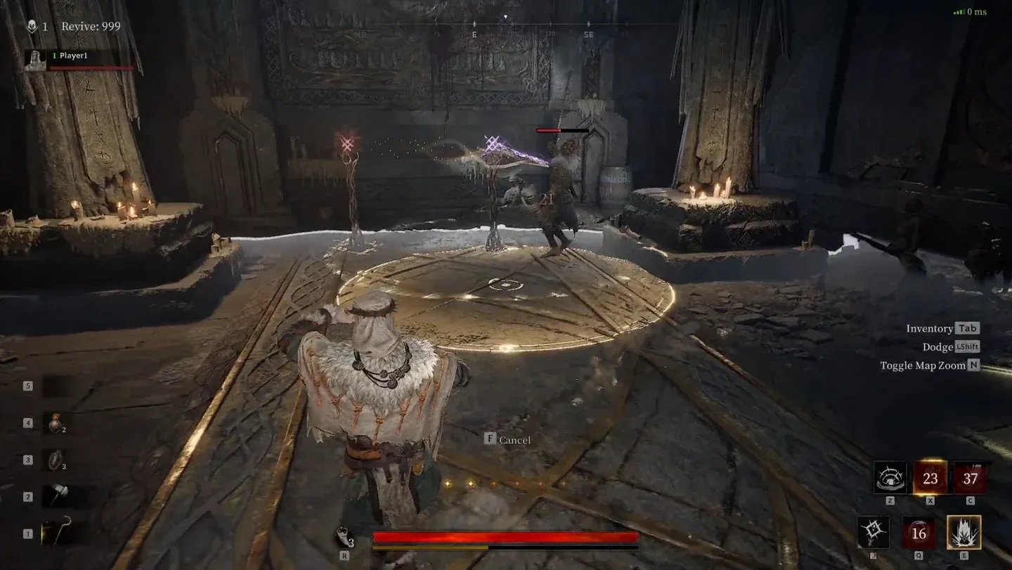 Death Ward Super Armor activation
