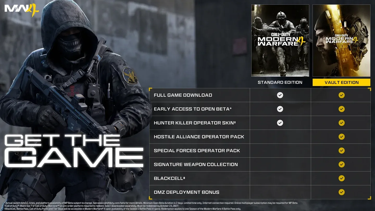 Vault Edition operator packs